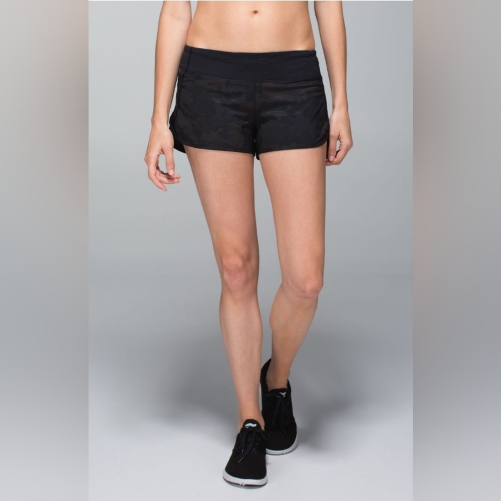 lululemon athletica Black Athletic Shorts